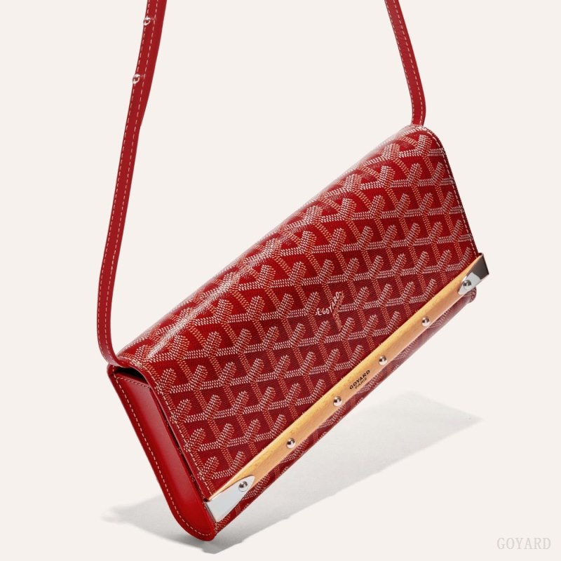 Bolsas Goyard Monte-Carlo PM Clutch Vermelhas | GY-WVS2541