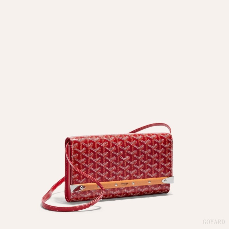 Bolsas Goyard Monte-Carlo PM Clutch Vermelhas | GY-WVS2541