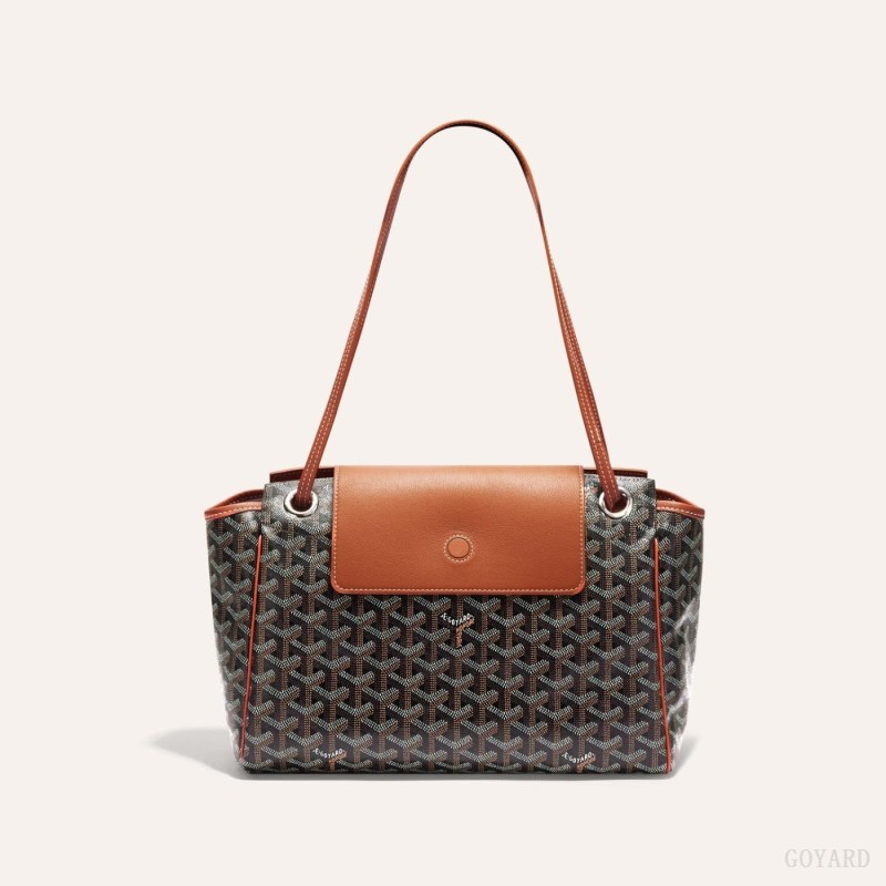 Bolsas Goyard ROUETTE PM BAG Pretas Marrom | GY-HQM9623