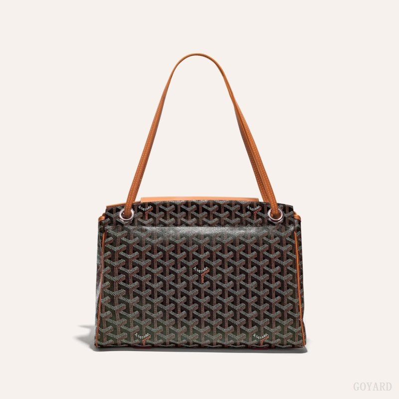Bolsas Goyard ROUETTE PM BAG Pretas Marrom | GY-HQM9623