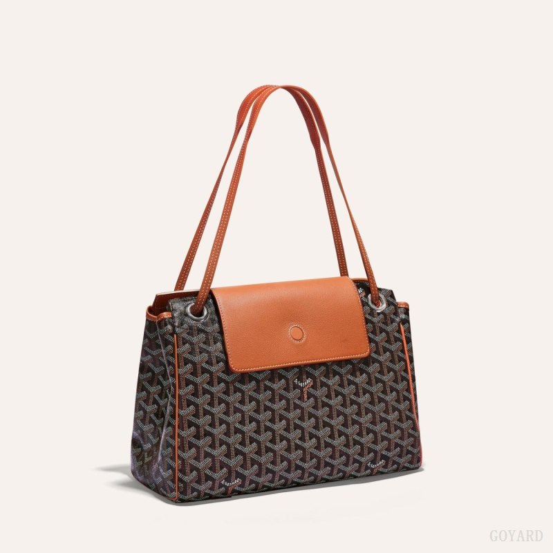 Bolsas Goyard ROUETTE PM BAG Pretas Marrom | GY-HQM9623