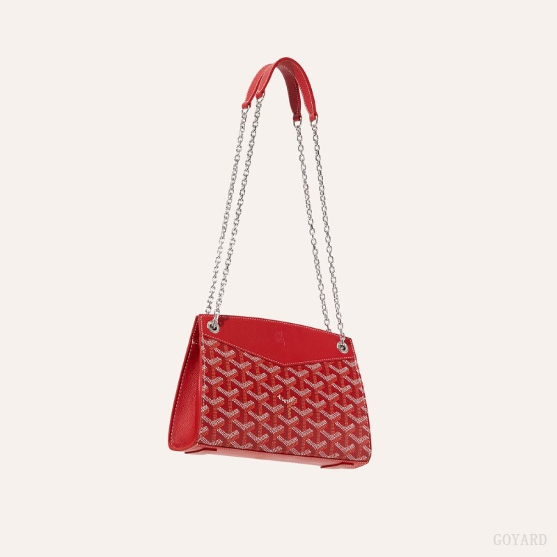 Bolsas Goyard Rouette Structuré Mini Bag Vermelhas | GY-ZYY2106