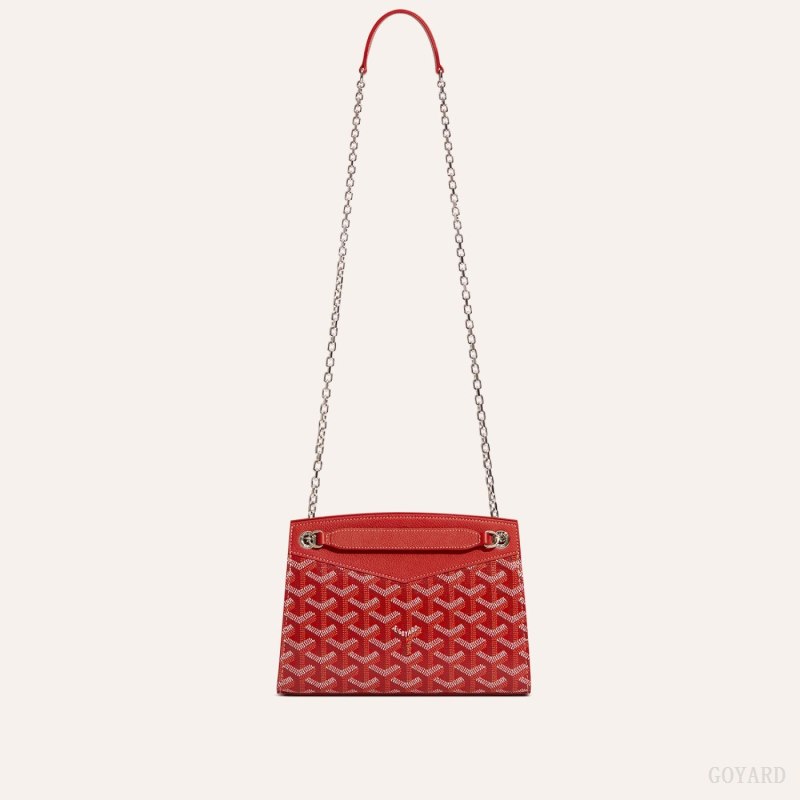 Bolsas Goyard Rouette Structuré Mini Bag Vermelhas | GY-ZYY2106