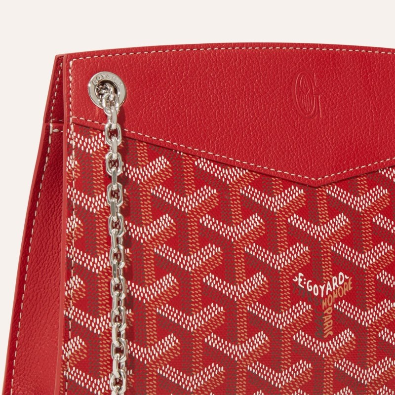 Bolsas Goyard Rouette Structuré Mini Bag Vermelhas | GY-ZYY2106