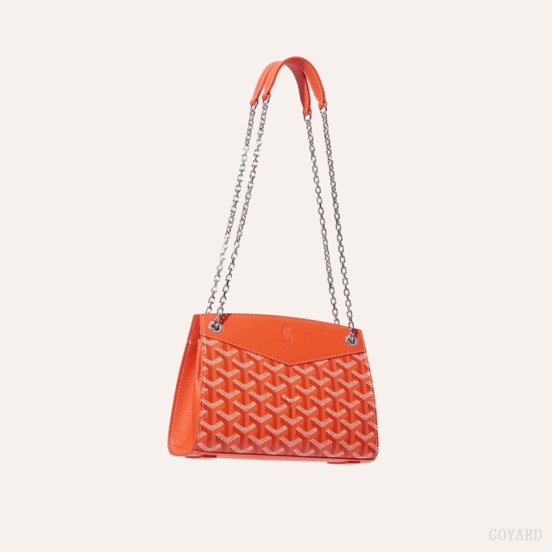 Bolsas Goyard Rouette Structuré Mini Bag Laranja | GY-EUU8752
