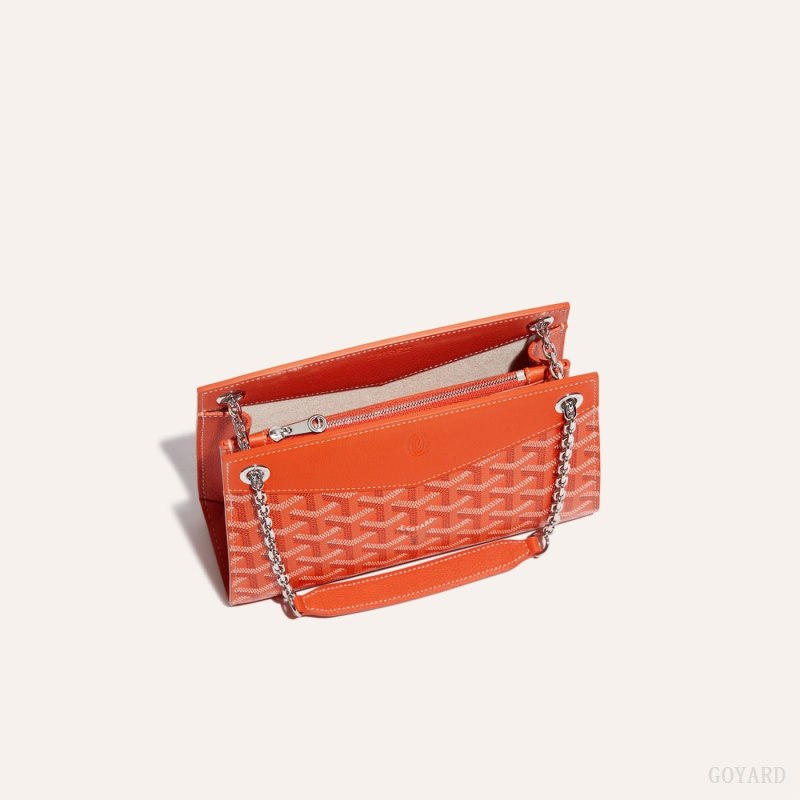 Bolsas Goyard Rouette Structuré Mini Bag Laranja | GY-EUU8752