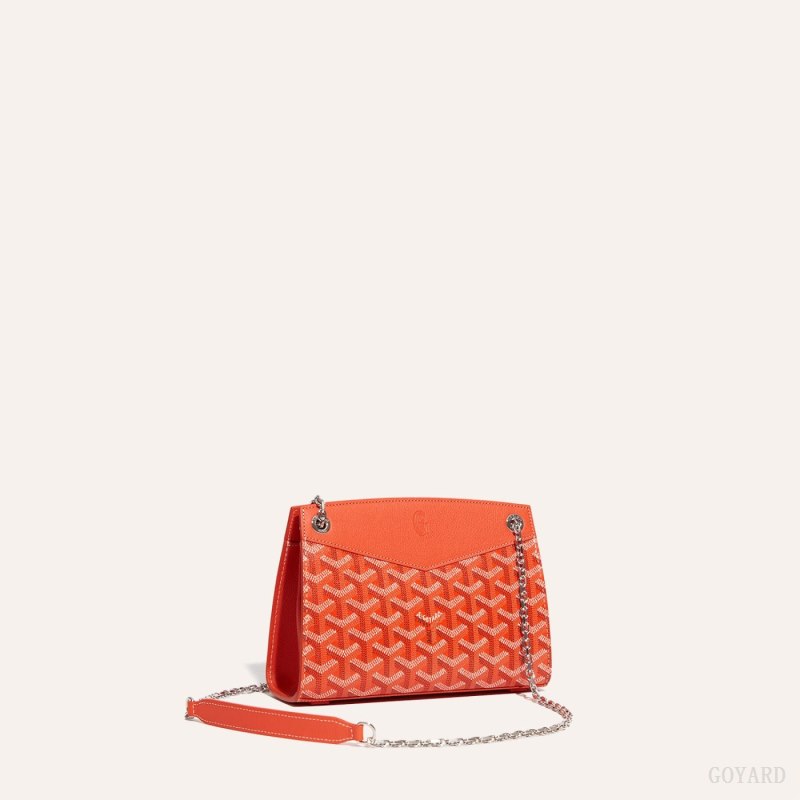 Bolsas Goyard Rouette Structuré Mini Bag Laranja | GY-EUU8752