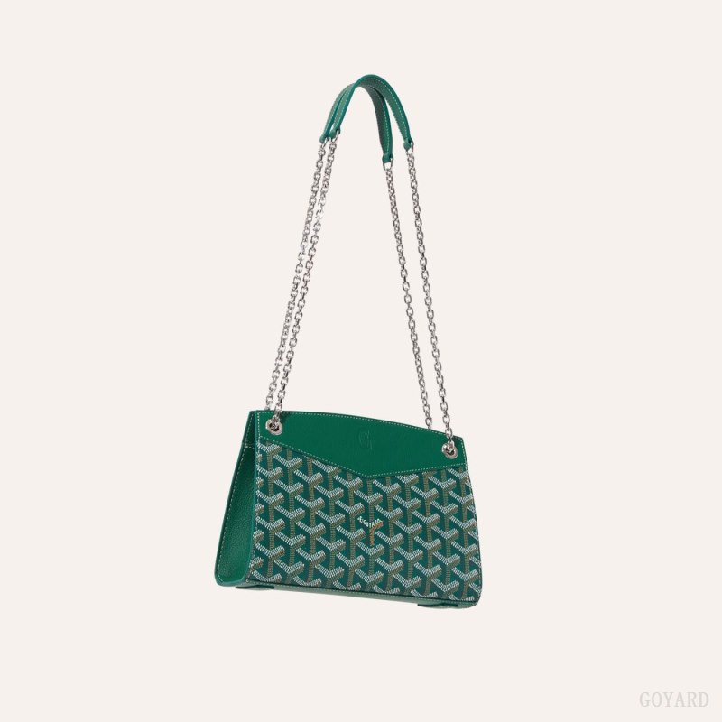 Bolsas Goyard Rouette Structuré Mini Bag Verdes | GY-LCB0185