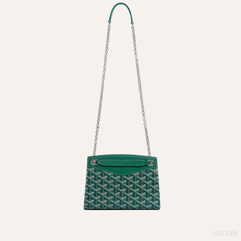 Bolsas Goyard Rouette Structuré Mini Bag Verdes | GY-LCB0185