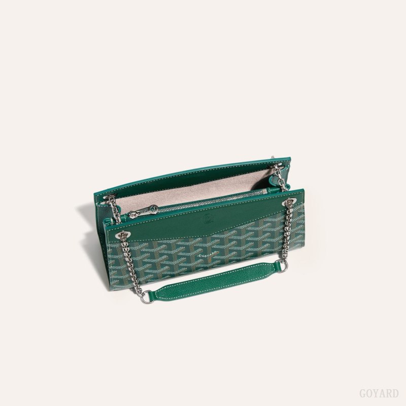 Bolsas Goyard Rouette Structuré Mini Bag Verdes | GY-LCB0185