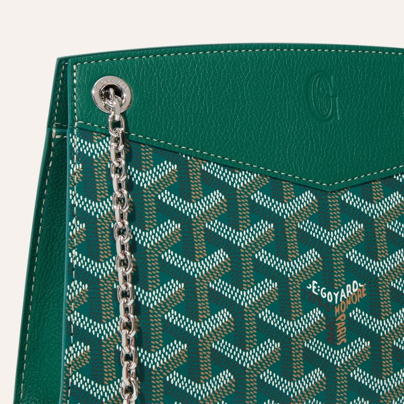 Bolsas Goyard Rouette Structuré Mini Bag Verdes | GY-LCB0185