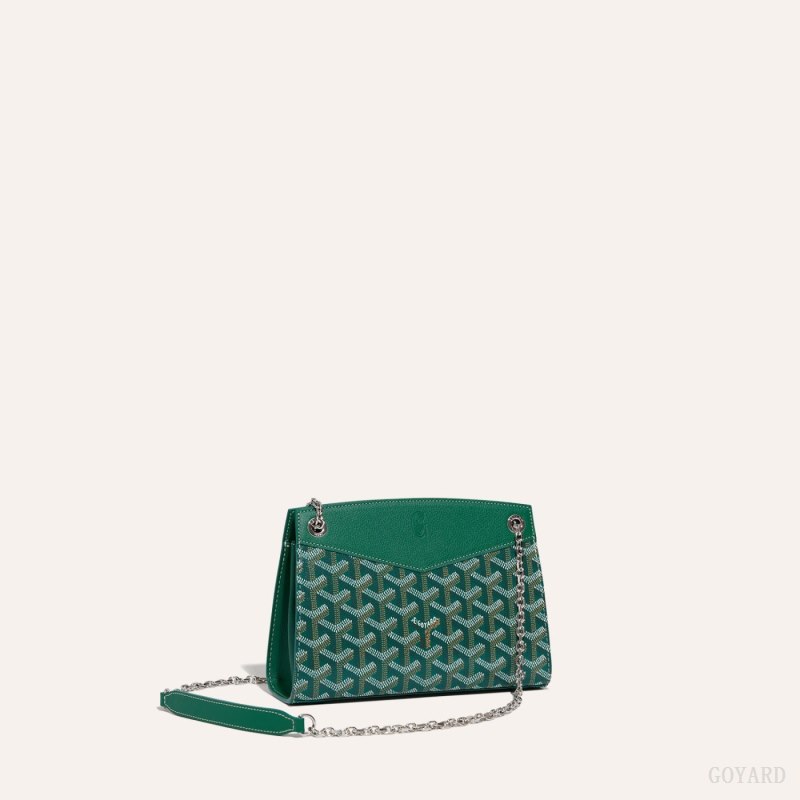 Bolsas Goyard Rouette Structuré Mini Bag Verdes | GY-LCB0185