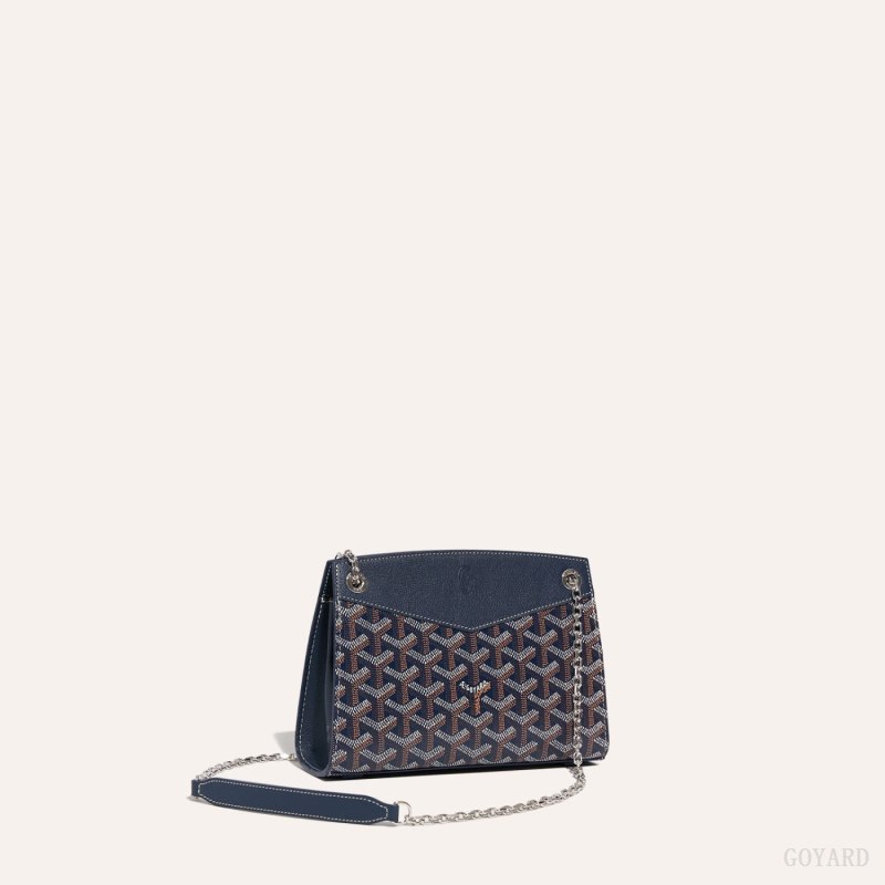 Bolsas Goyard Rouette Structuré Mini Bag Azul Marinho Azuis | GY-GUZ4944