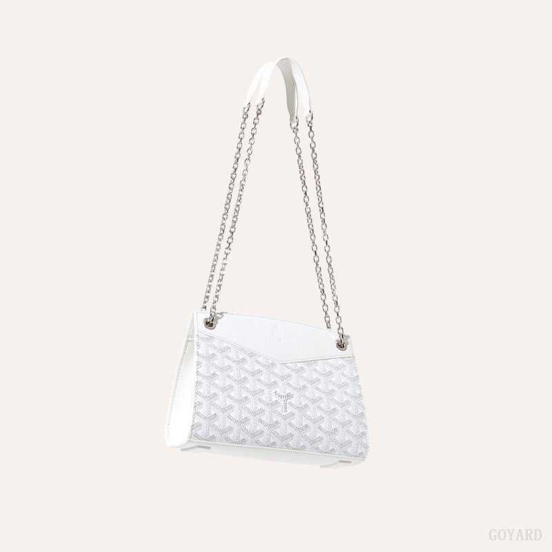 Bolsas Goyard Rouette Structuré Mini Bag Branco | GY-UGB0205