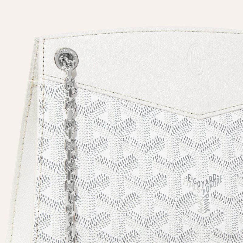 Bolsas Goyard Rouette Structuré Mini Bag Branco | GY-UGB0205