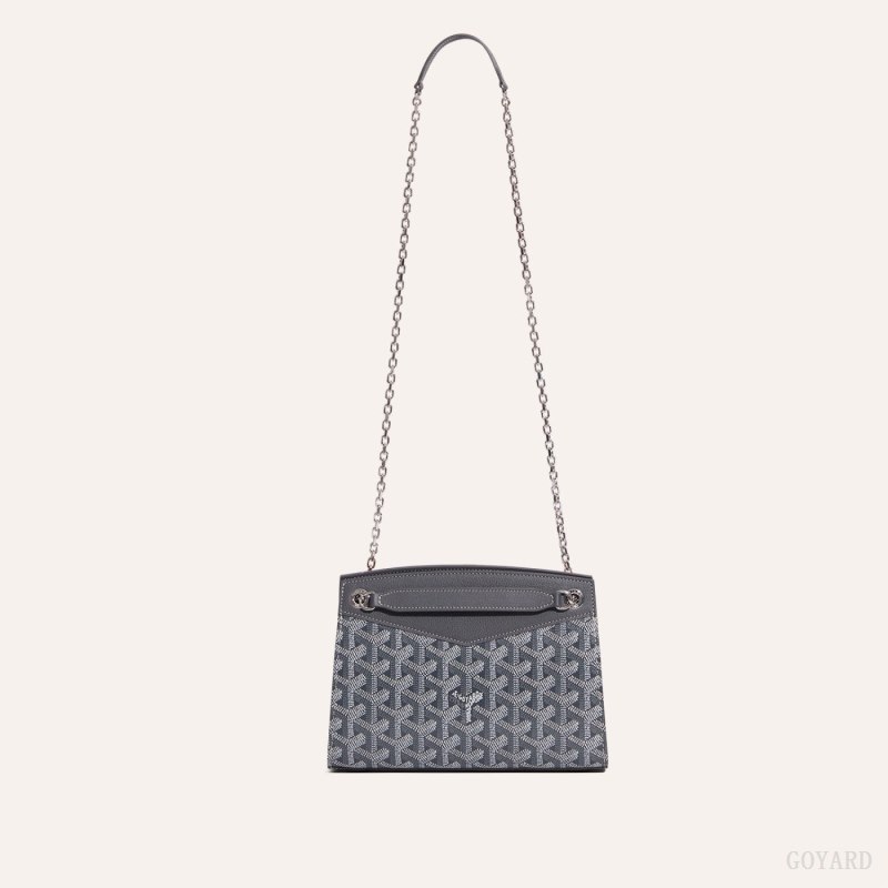 Bolsas Goyard Rouette Structuré Mini Bag Cinzentas | GY-QZN9328