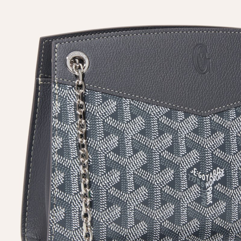 Bolsas Goyard Rouette Structuré Mini Bag Cinzentas | GY-QZN9328
