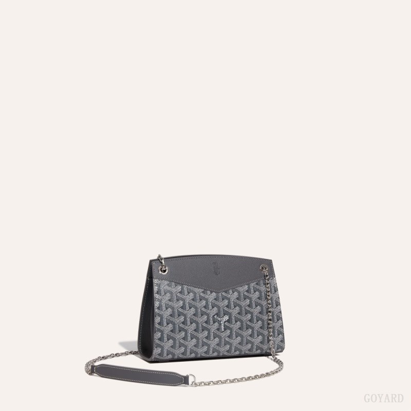 Bolsas Goyard Rouette Structuré Mini Bag Cinzentas | GY-QZN9328