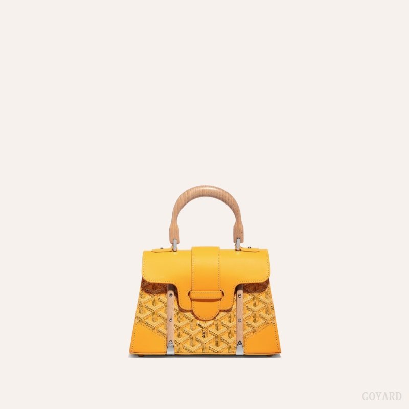 Bolsas Goyard SAÏGON STRUCTURE MINI BAG Amarelas | GY-XMC1393