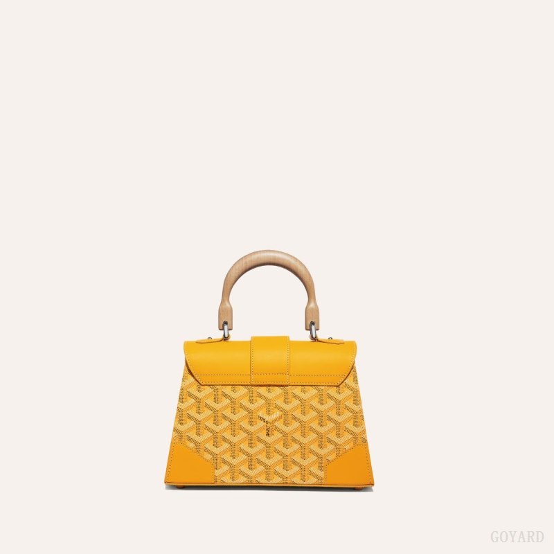 Bolsas Goyard SAÏGON STRUCTURE MINI BAG Amarelas | GY-XMC1393