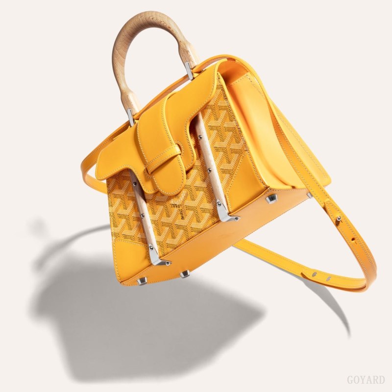 Bolsas Goyard SAÏGON STRUCTURE MINI BAG Amarelas | GY-XMC1393