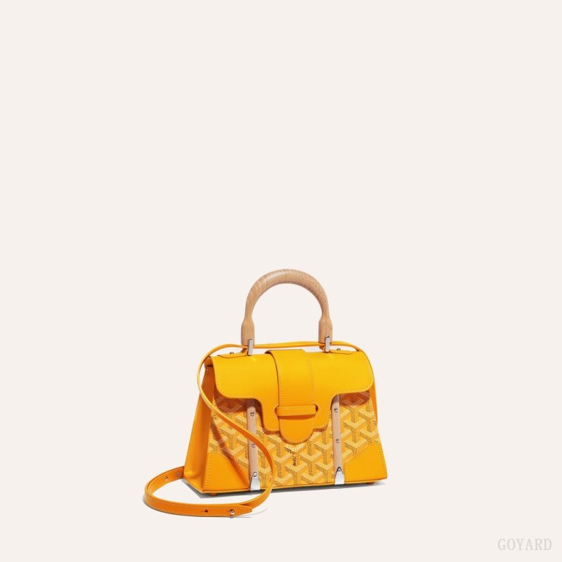 Bolsas Goyard SAÏGON STRUCTURE MINI BAG Amarelas | GY-XMC1393