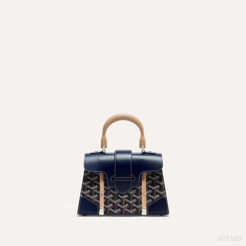 Bolsas Goyard SAÏGON STRUCTURE MINI BAG Azul Marinho Azuis | GY-YMZ9532