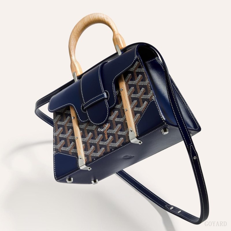 Bolsas Goyard SAÏGON STRUCTURE MINI BAG Azul Marinho Azuis | GY-YMZ9532