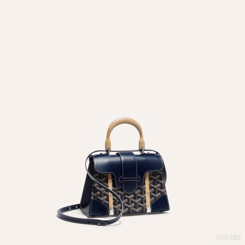 Bolsas Goyard SAÏGON STRUCTURE MINI BAG Azul Marinho Azuis | GY-YMZ9532