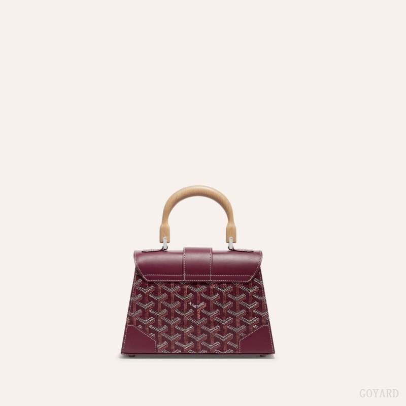 Bolsas Goyard SAÏGON STRUCTURE MINI BAG Bordeaux | GY-GSG5118