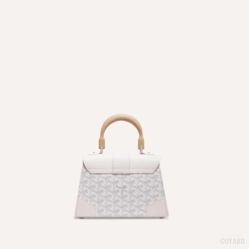 Bolsas Goyard SAÏGON STRUCTURE MINI BAG Branco | GY-YYO6003