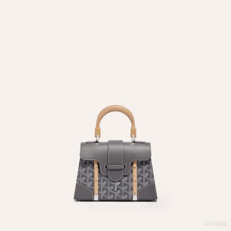 Bolsas Goyard SAÏGON STRUCTURE MINI BAG Cinzentas | GY-IFP8222