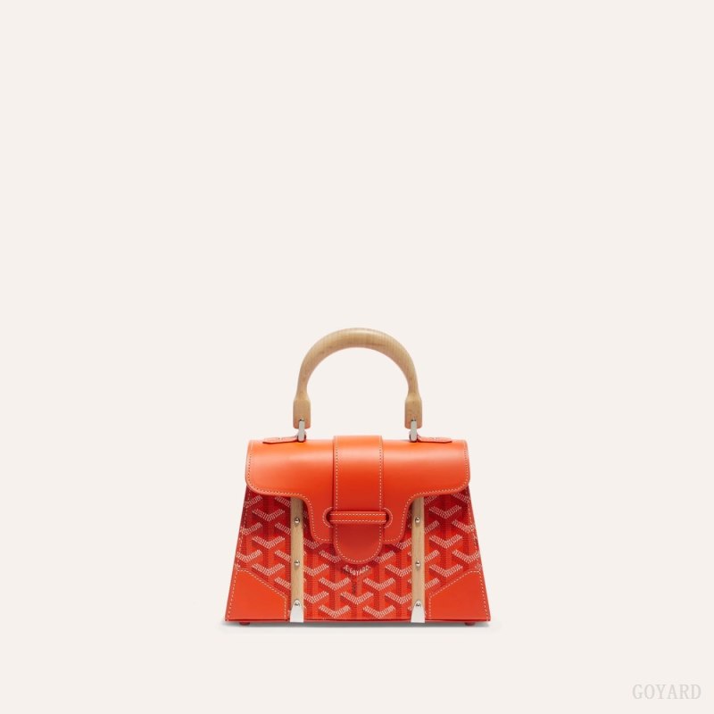 Bolsas Goyard SAÏGON STRUCTURE MINI BAG Laranja | GY-FFE0225