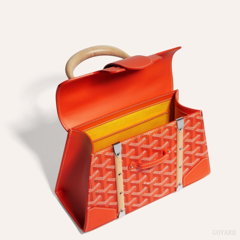 Bolsas Goyard SAÏGON STRUCTURE MINI BAG Laranja | GY-FFE0225