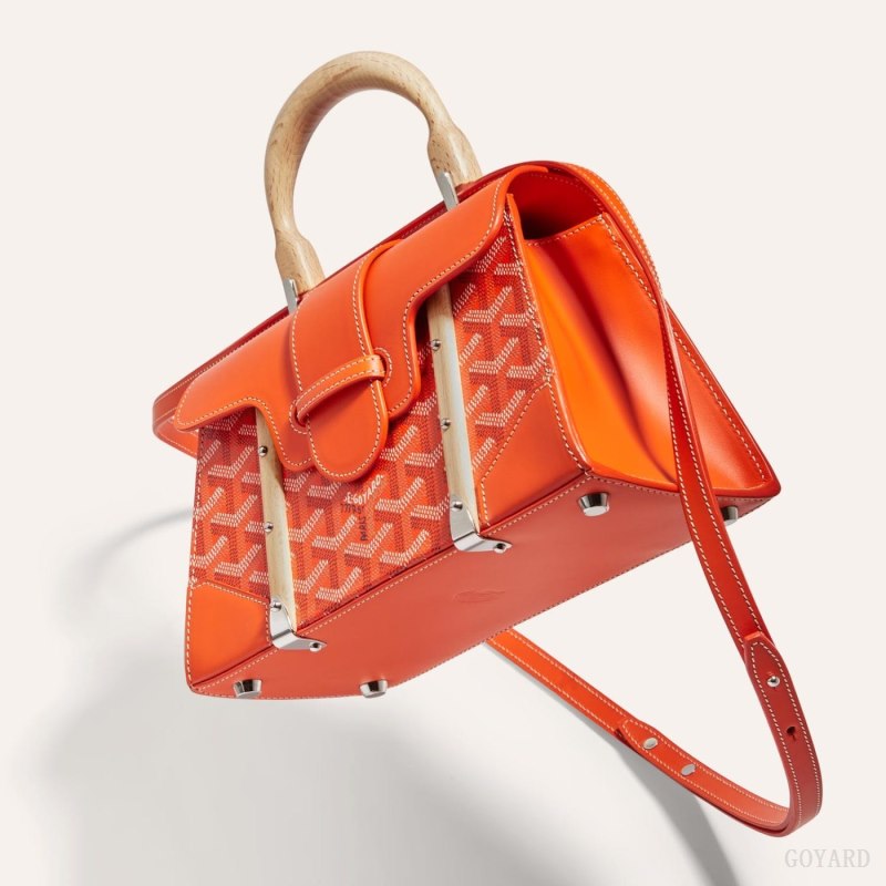Bolsas Goyard SAÏGON STRUCTURE MINI BAG Laranja | GY-FFE0225