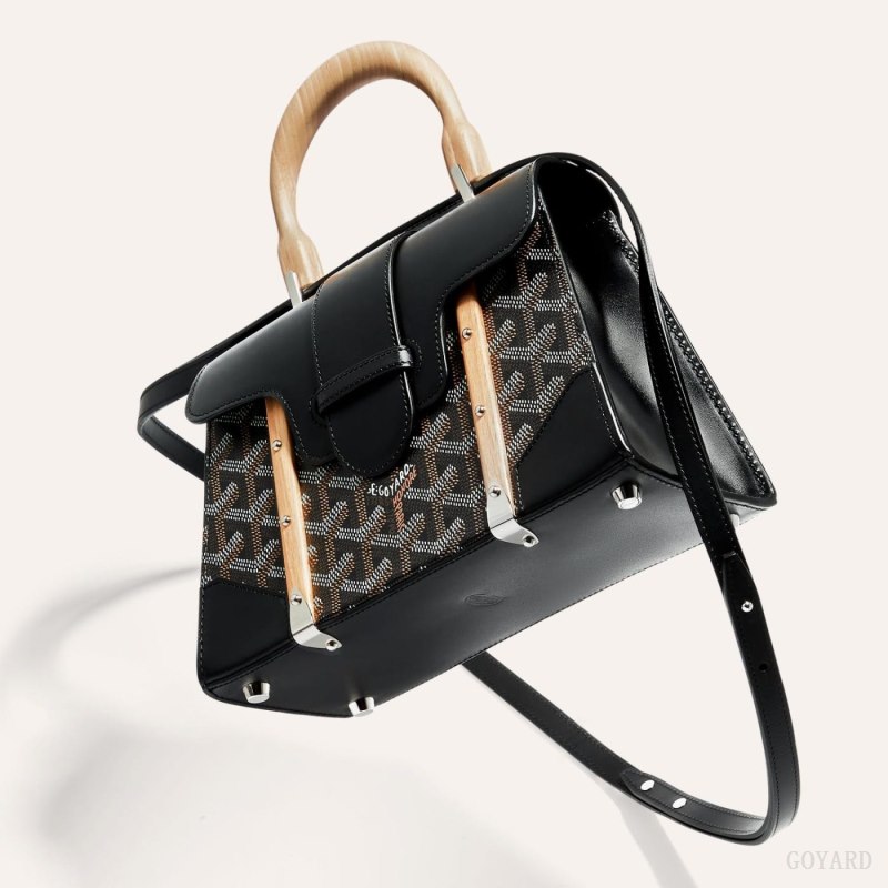 Bolsas Goyard SAÏGON STRUCTURE MINI BAG Pretas | GY-MCB4989