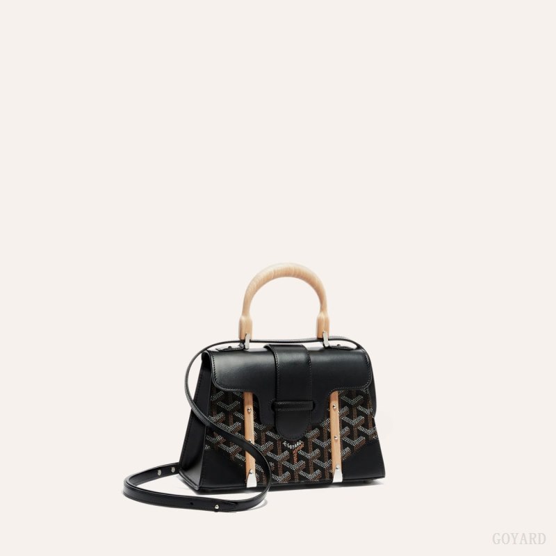 Bolsas Goyard SAÏGON STRUCTURE MINI BAG Pretas | GY-MCB4989