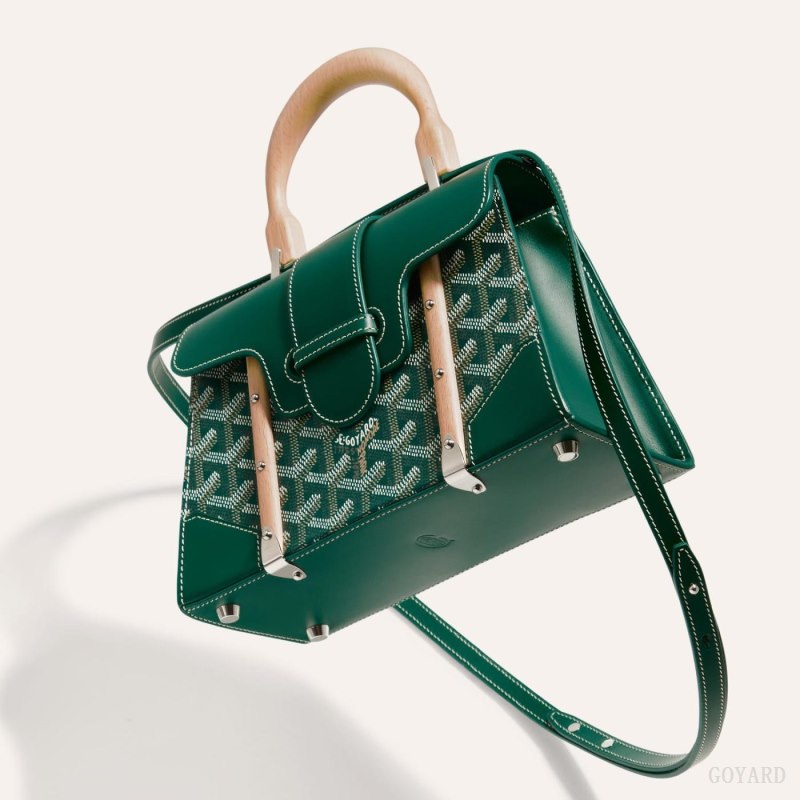 Bolsas Goyard SAÏGON STRUCTURE MINI BAG Verdes | GY-EFD6799