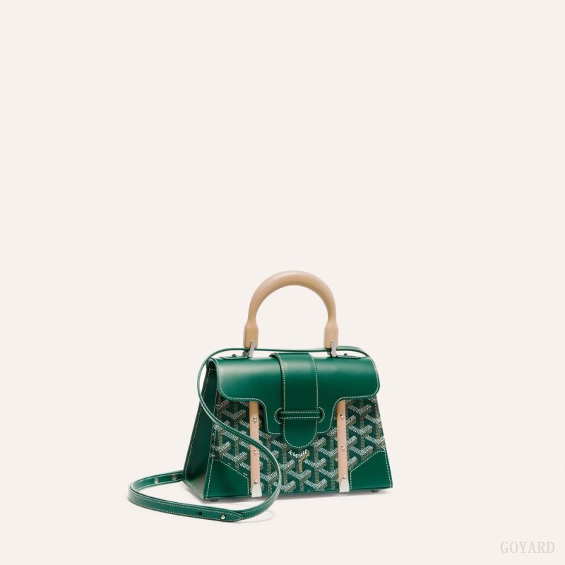 Bolsas Goyard SAÏGON STRUCTURE MINI BAG Verdes | GY-EFD6799
