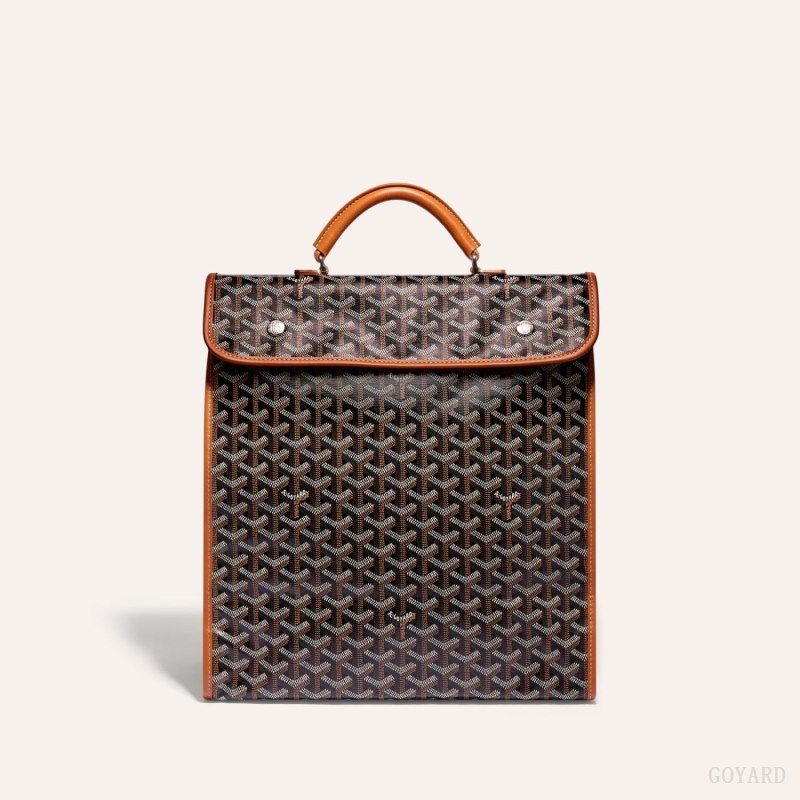 Bolsas Goyard SAINT LEGER BACKPACK Pretas Marrom | GY-CTB2782