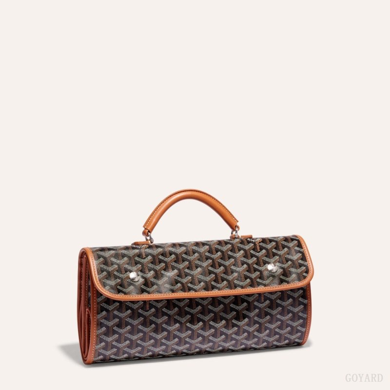 Bolsas Goyard SAINT LEGER BACKPACK Pretas Marrom | GY-CTB2782