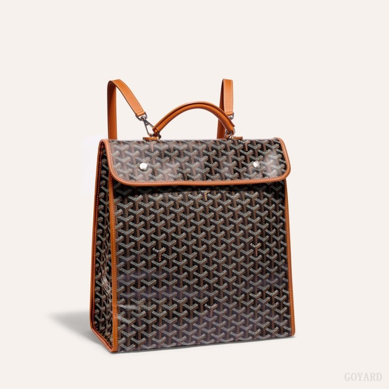 Bolsas Goyard SAINT LEGER BACKPACK Pretas Marrom | GY-CTB2782