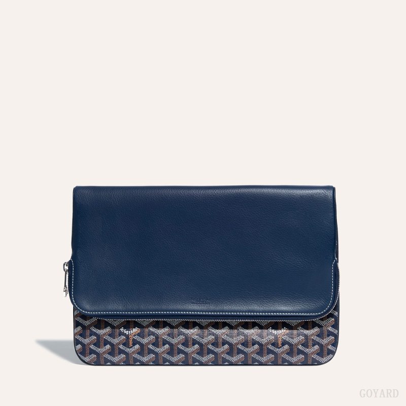 Bolsas Goyard Sainte-Marie GM Clutch Azul Marinho Azuis | GY-YOF8825