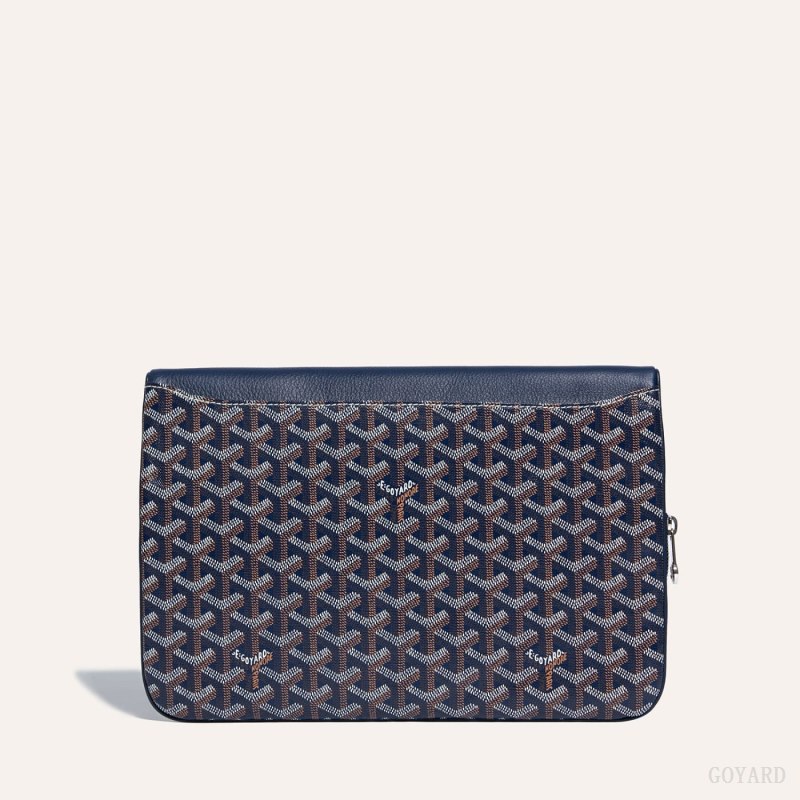 Bolsas Goyard Sainte-Marie GM Clutch Azul Marinho Azuis | GY-YOF8825