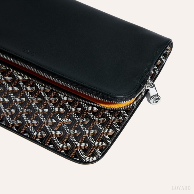 Bolsas Goyard Sainte-Marie GM Clutch Pretas | GY-KDG6703