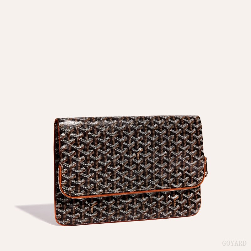 Bolsas Goyard Sainte-Marie GM Clutch Pretas Marrom | GY-JFE5654