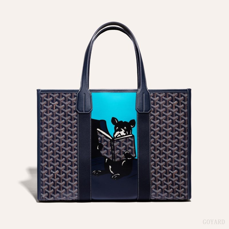 Bolsas Goyard VILLETTE TOTE BAG Azul Marinho Azuis | GY-QPT9063