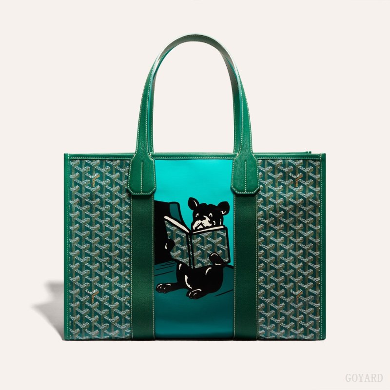 Bolsas Goyard VILLETTE TOTE BAG Verdes | GY-SQA7662