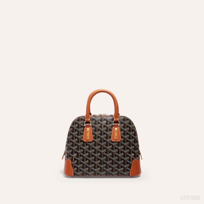 Bolsas Goyard Vendôme Mini Bag Pretas Marrom | GY-JCT6039