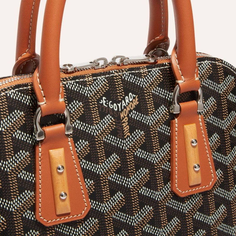 Bolsas Goyard Vendôme Mini Bag Pretas Marrom | GY-JCT6039
